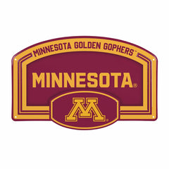University of Minnesota USA Embossed Steel Wall Sign, 11" x 17" - Collegiate Home