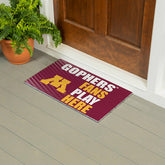 University of Minnesota Fan Mat, 28"x16" - Collegiate