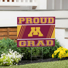 University of Minnesota Coroplast Yard Sign Graduate - Collegiate Home