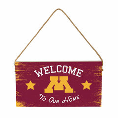 University of Minnesota Wood Wall Sign, 6x11 - Collegiate Home
