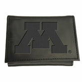University of Minnesota, Tri-Fold Wallet, Black - Collegiate Home