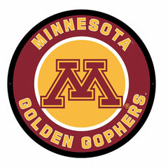 LED Wall Decor, Round, University of Minnesota - Collegiate Home