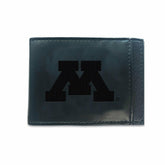 Front Pocket Wallet w/ RFID Blocking, University of Minnesota, Black - Collegiate Home