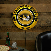 University of Missouri, Metal Lite, Round - Collegiate