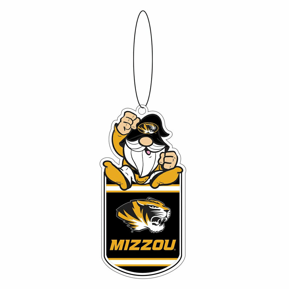 University of Missouri Gift Tag Ornament, Gnome Fan - Collegiate Home