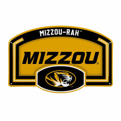 University of Missouri USA Embossed Steel Wall Sign, 11" x 17" - Collegiate Home