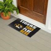 University of Missouri Fan Mat, 28"x16" - Collegiate