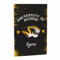 University of Missouri Wood Wall Sign, 16x24 - Collegiate Home