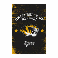University of Missouri Wood Wall Sign, 16x24 - Collegiate Home