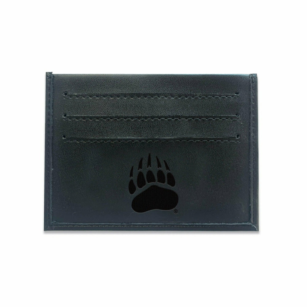 Front Pocket Wallet w/ RFID Blocking, University of Montana, Black - Collegiate Home