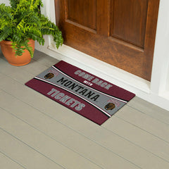 28" x 16" PVC Trapper Mat, Come Back with Tickets, University of Monta - Collegiate