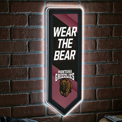 LED Wall Decor, Pennant, University of Montana - Collegiate Home