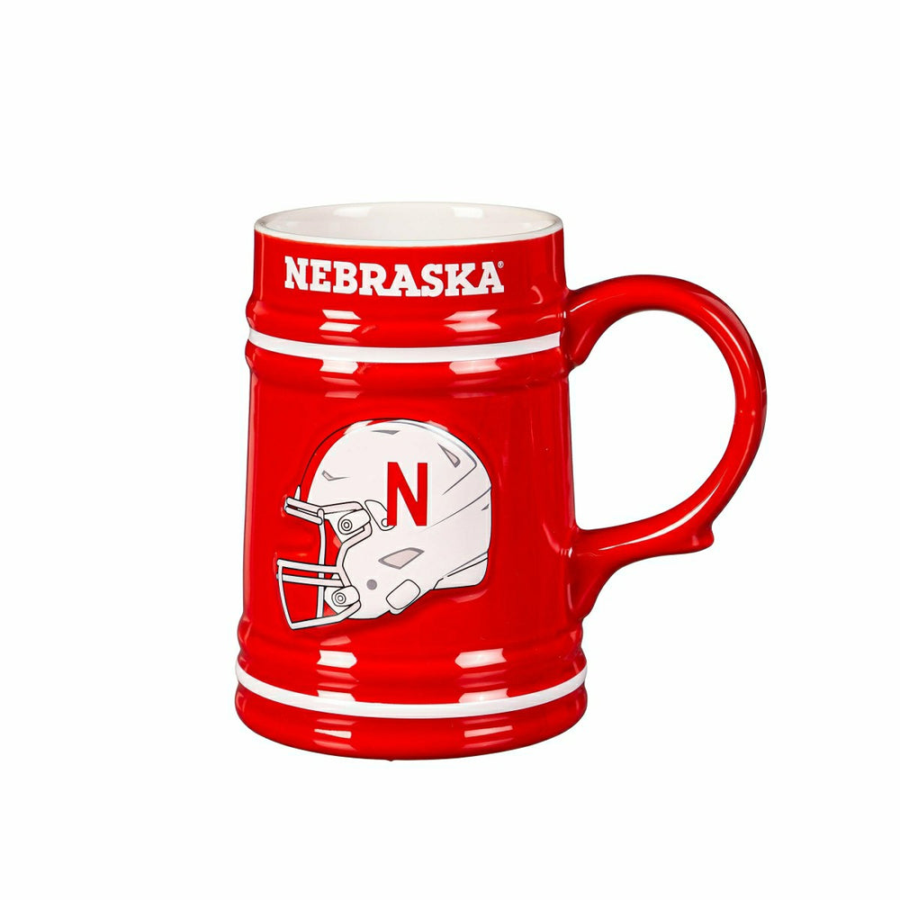 University of Nebraska Ceramic Stein Cup, 24oz - Collegiate Home