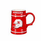 University of Nebraska Ceramic Stein Cup, 24oz - Collegiate Home