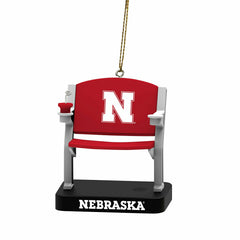 Stadium Seat Ornament, University of Nebraska - Collegiate Home