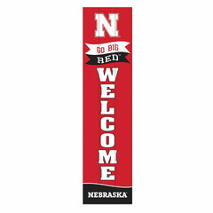 University of Nebraska Large Single Sided Leaner, 46" - Collegiate Home