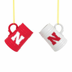 University of Nebraska Ceramic Mini Stein, 3oz, set of 2 - Collegiate Home