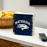 University of Nevada Plock, Down Home Fans, 6x6 - Collegiate Home