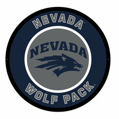 LED Wall Decor, Round, University of Nevada - Collegiate Home
