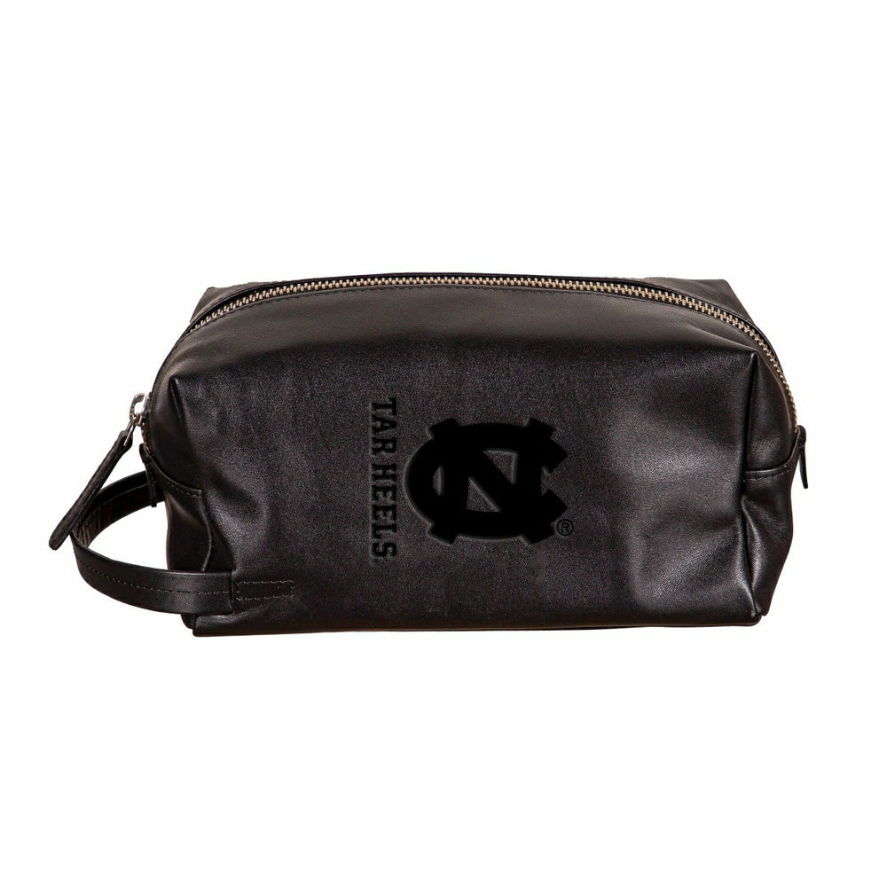 University of North Carolina, Embossed Toiletry Bag, Black - Collegiate Home