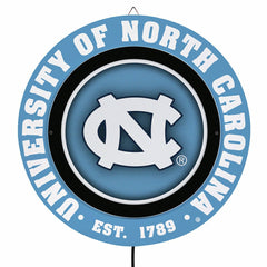 University of North Carolina, Metal Lite, Round - Collegiate