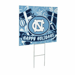 University of North Carolina Yard Sign, Holiday - Collegiate Home
