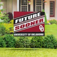 University of Oklahoma Coroplast Yard Sign, Future Student - Collegiate Home