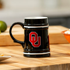 University of Oklahoma Ceramic Stein Cup, 24oz - Collegiate Home