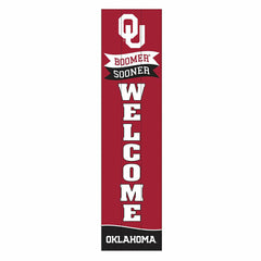 University of Oklahoma Large Single Sided Leaner, 46" - Collegiate Home