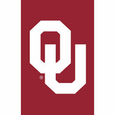 University of Oklahoma Applique House Flag - Collegiate Home