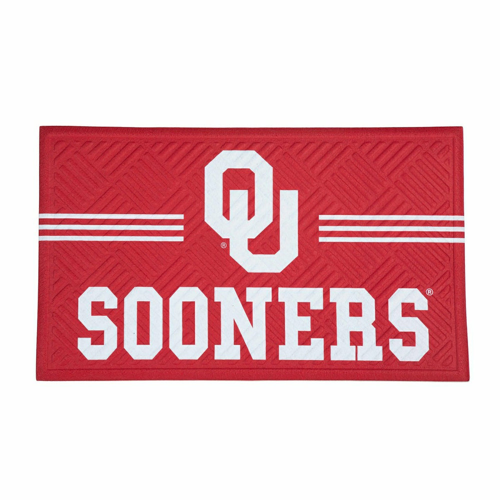 Embossed Mat, Cross Hatch, University of Oklahoma - Collegiate
