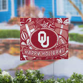 University of Oklahoma Yard Sign, Holiday - Collegiate Home