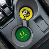 University of Oregon Car Coaster Set, 2pc - Collegiate Home