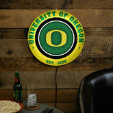 University of Oregon, Metal Lite, Round - Collegiate