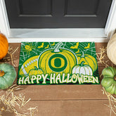 University of Oregon Halloween PVC Mat, 28"x16" - Collegiate