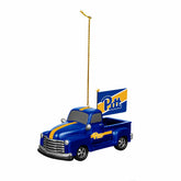 University of Pittsburgh Rally Truck Ornament, Set of 2 - Collegiate Home