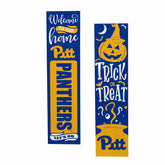 47" Double Sided Leaner, University of Pittsburgh, Halloween - Collegiate Home