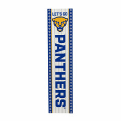 47" Double Sided Leaner, University of Pittsburgh, Christmas - Collegiate Home