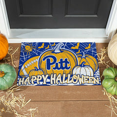 University of Pittsburgh Halloween PVC Mat, 28"x16" - Collegiate