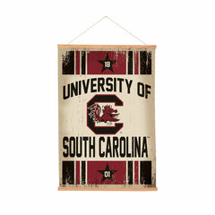 University of South Carolina, Canvas Wall Tapestry, Medium, 36x24 - Collegiate Home