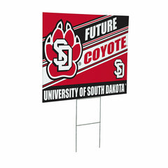 University of South Dakota Coroplast Yard Sign, Future Student - Collegiate Home