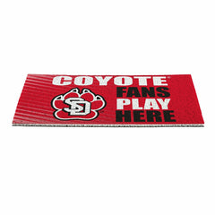 University of South Dakota Fan Mat, 28"x16" - Collegiate