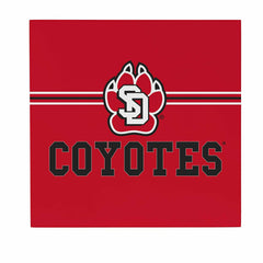 University of South Dakota Wood Wall Sign, 12x12 - Collegiate Home