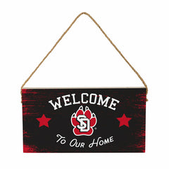 University of South Dakota Wood Wall Sign, 6x11 - Collegiate Home