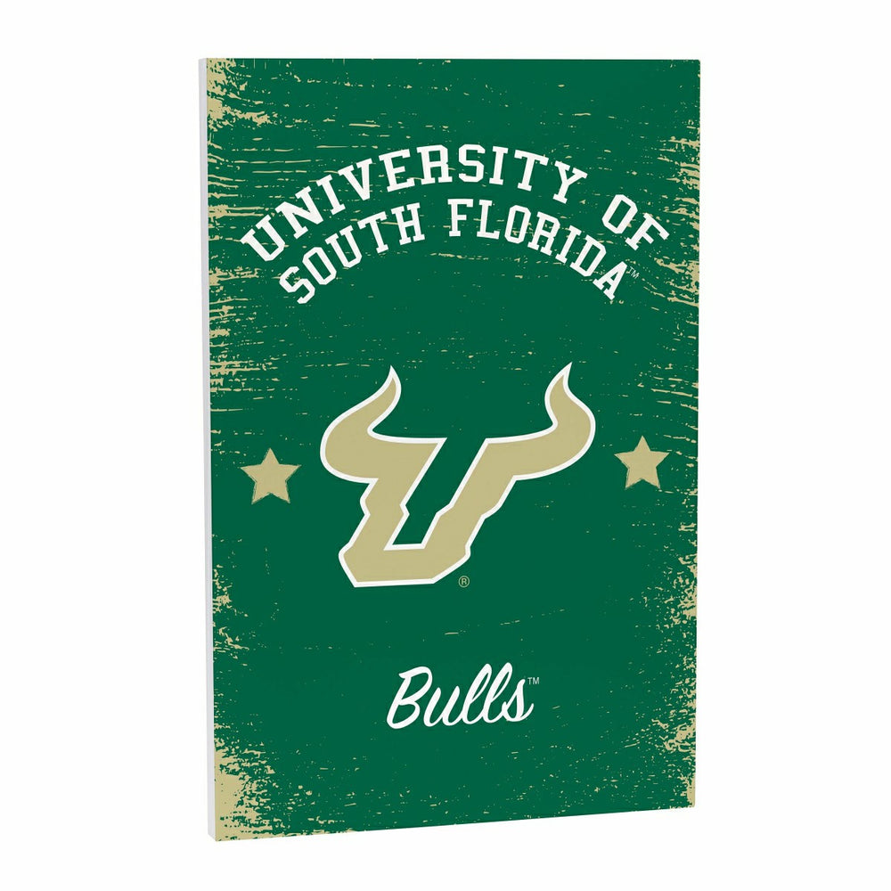 University of South Florida Wood Wall Sign, 16x24 - Collegiate Home