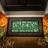 University of South Florida Flocked Coir Halloween Sassafras Switch Ma - Collegiate