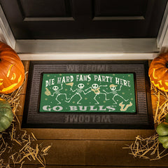 University of South Florida Flocked Coir Halloween Sassafras Switch Ma - Collegiate