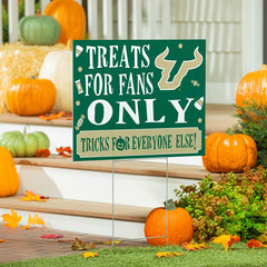 University of South Florida Yard Sign, Halloween Treats for Fans - Collegiate Home
