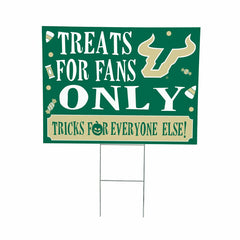 University of South Florida Yard Sign, Halloween Treats for Fans - Collegiate Home