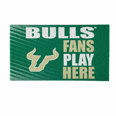 UNIVERSITY OF SOUTH FLORIDA Fan Mat, 28"x16" - Collegiate